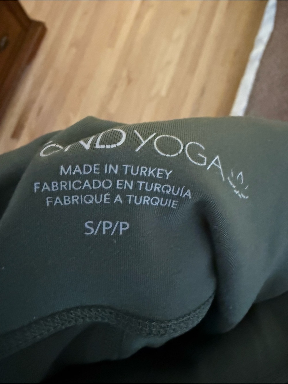 Beyond Yoga Dark Green High Waisted 7/8 Legging